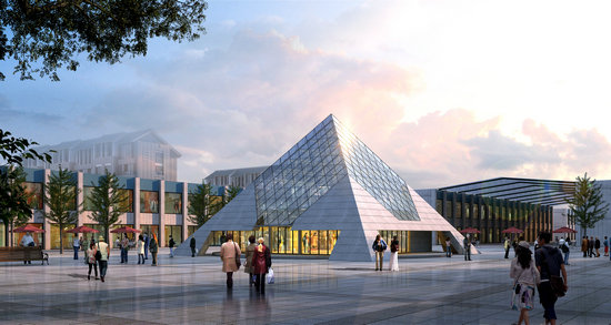 辽阳金字塔网架